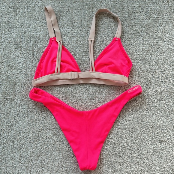 🩷 Women’s Neon Billabong Bikini set - Picture 4 of 8